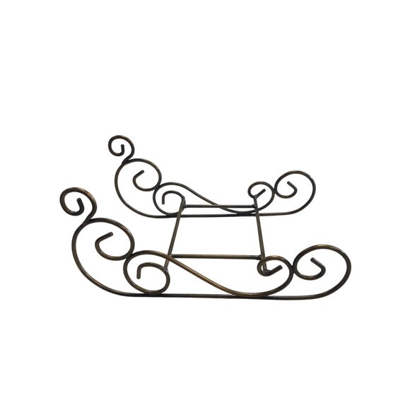 Decorative Reindeer Candle Holder & Sleigh Basket Set - Picture 5 of 11